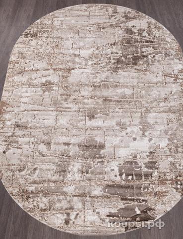 ковер KARMEN HALI ARMINA 03705A BROWN / BROWN Овал — фото 2