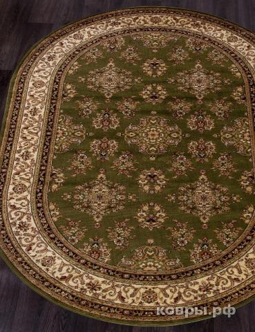ковер MERINOS OLYMPOS d064 GREEN Овал — фото 2