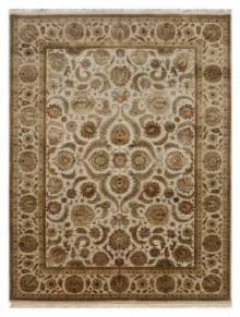 Индийский ковер ручной работы из шелка и шерсти Agra (Агра)  4.27x3.05