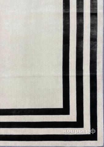 ковер ручной работы Индийский ковер ручной работы из шелка и шерсти 2.9x2 — фото 2