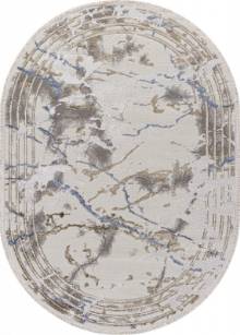 Ковер KARDELEN MOSSO 27243A GRY / BLUE Овал