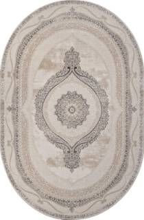 Ковер Ковер SIESTA M034A BONE / GRAY Овал Ковер Ковер SIESTA M034A BONE / GRAY Овал