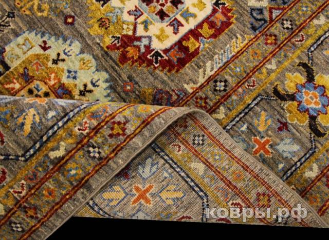 ковер ручной работы Шелковый Афганский ковер ручной работы Sultani (Султани) 2.93x1.99 — фото 8