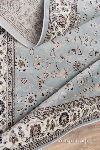 ковер Merinos Valencia Deluxe d251 l.blue-brown — фото 14