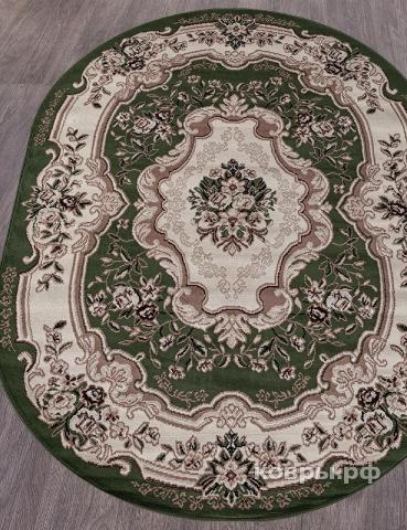 ковер MERINOS GAVANA d017 GREEN Овал — фото 2