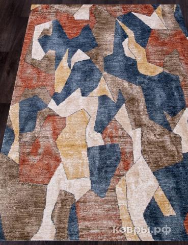 ковер ALGAN ZEUS B3521A D.BLUE / GREEN — фото 2