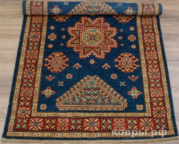 ковер ручной работы Пакистанский ковер ручной работы Казах 1.02x1.48м — фото 2