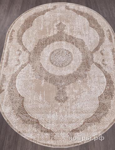 ковер KARMEN HALI ARMINA 03880B BROWN / BROWN Овал — фото 2