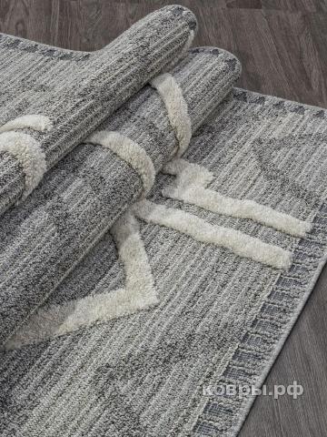 ковер MILAT TUNIS 6604A L.GRAY / WHITE — фото 3