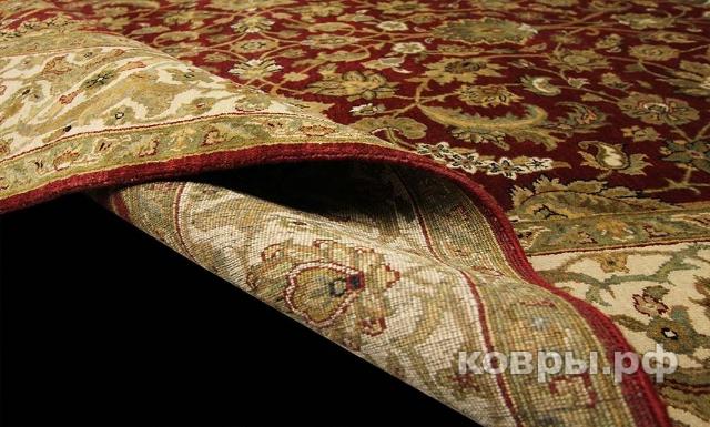 ковер ручной работы Шерстяной Индийский ковер ручной работы 2.83x1.83 — фото 4