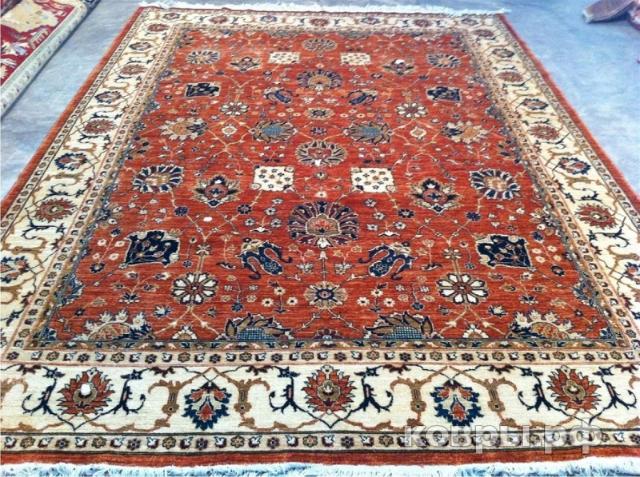 ковер ручной работы Афганский ковер ручной работы Биджар 2.71x3.66м — фото 2