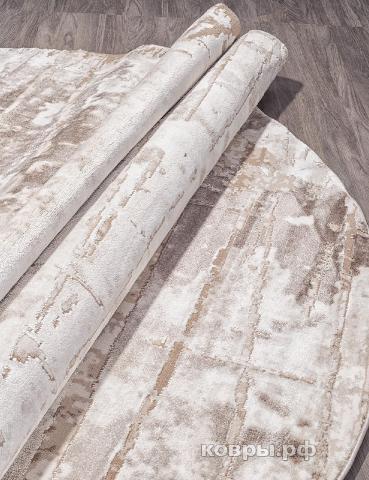 ковер KARMEN HALI ARMINA 03705A BROWN / BROWN Овал — фото 3