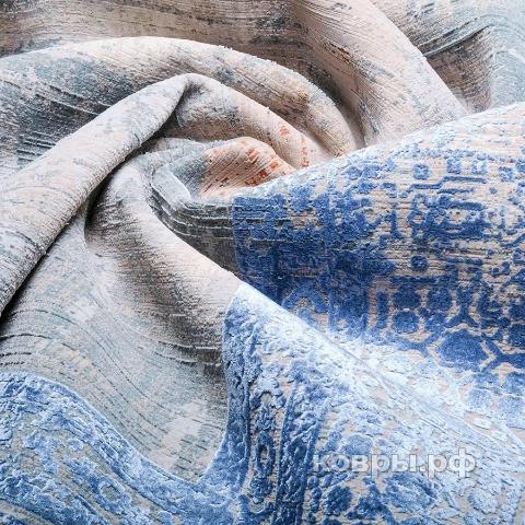 ковер Milat Art Deco 3035A CREAM2 / BLUE2 — фото 2