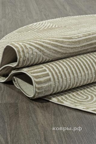 ковер VALENTIS SIROCCO E508AK D.BEIGE / BEIGE Овал — фото 4