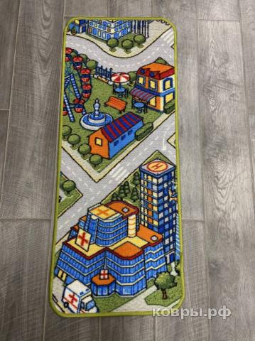 Халява Коврик №1834,разноцветный,размер 1,2 на 0,5 метра