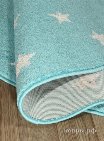 ковер Agnella Funky Top starf blue круг — фото 4