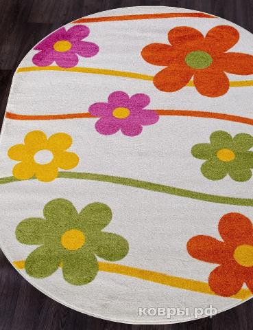 ковер Merinos Crystal 1021 CREAM Овал — фото 2