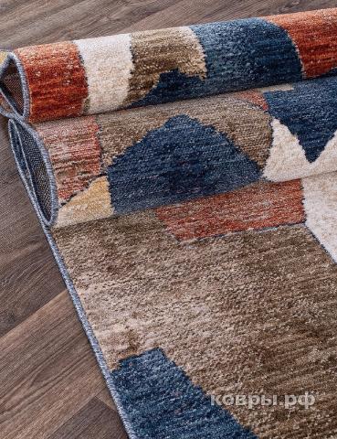 ковер ALGAN ZEUS B3521A D.BLUE / GREEN — фото 3