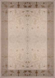 Китайский ковер ручной работы из шелка и шерсти 3.66x2.74