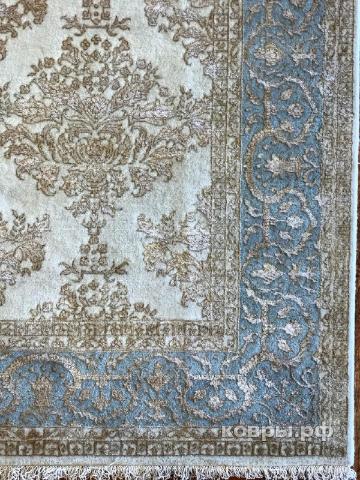 ковер ручной работы Индийский ковер ручной работы из шелка и шерсти Radjput (Раджпут) 2.36x1.72 — фото 2