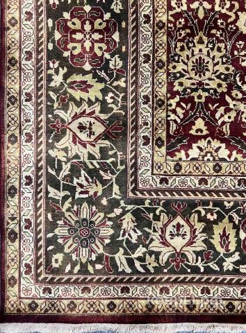 ковер ручной работы Шерстяной Индийский ковер ручной работы 3.54x2.72 — фото 4