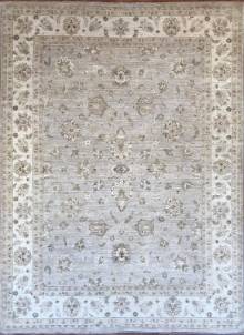 Шелковый Афганский ковер ручной работы Сhoubi (Чуби) 3.55x2.69