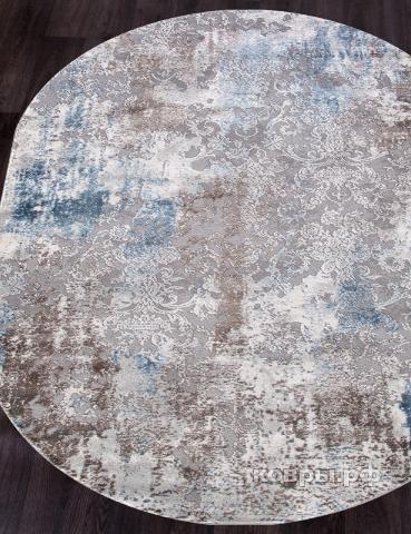 ковер Karmen Hali ARMINA 03853a blue/blue овал — фото 2