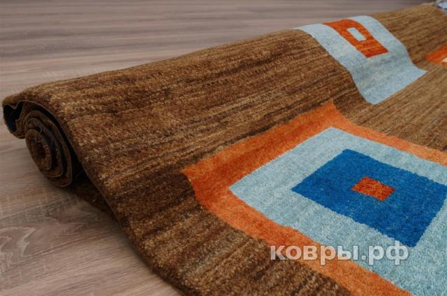 ковер ручной работы Пакистанский ковер ручной работы Чуби модерн 1.65x2.05м — фото 11