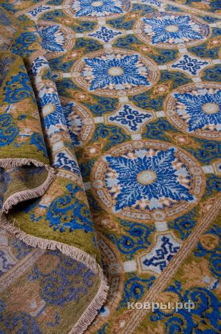 ковер ручной работы Пакистанский ковер ручной работы Сюзане 2.46x3.15м — фото 7