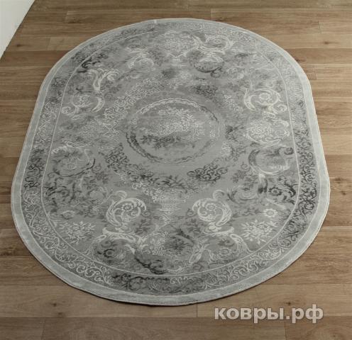 ковер KARMEN HALI ARMINA 03760A GREY / GREY Овал — фото 2