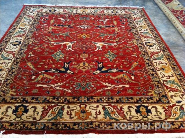 ковер ручной работы Афганский ковер ручной работы Биджар 2.54x2.97м — фото 2