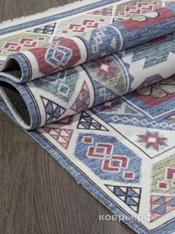 ковер ALPIN LOTUS AB150A BLUE / CREAM — фото 4