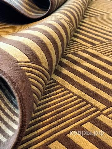 ковер ручной работы Китайский ковер ручной работы из шелка и шерсти 2.44x1.68 — фото 2