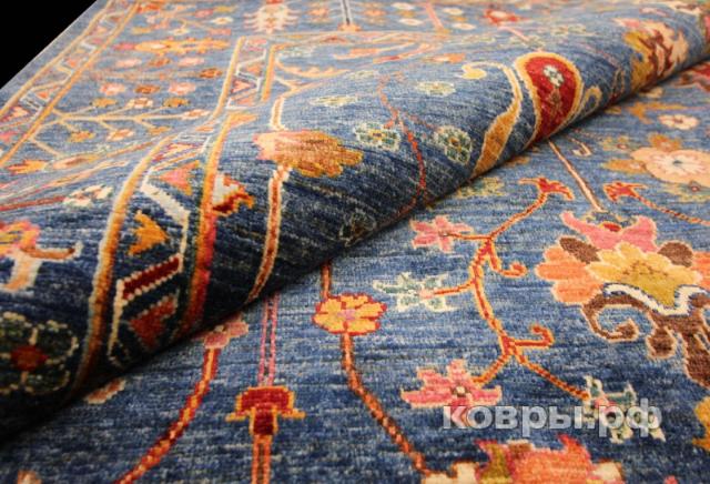 ковер ручной работы Шелковый Афганский ковер ручной работы Waziri (Вазири) 2.5x1.82 — фото 4