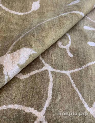 ковер ручной работы Шелковый Афганский ковер ручной работы Сhoubi (Чуби модерн) 3.01x2.08 — фото 3