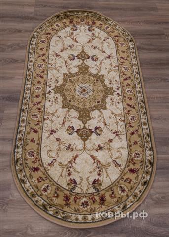 ковер Merinos Valencia d115 CREAM Овал — фото 2