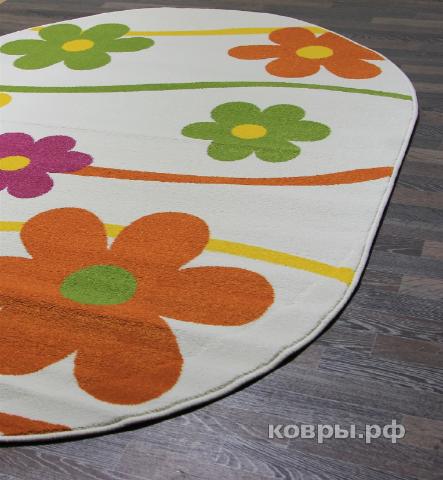 ковер Merinos Crystal 1021 CREAM Овал — фото 3