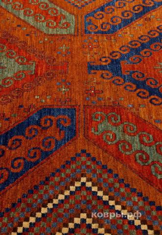 ковер ручной работы Афганский ковер ручной работы Темир-балуччи 2.7x3.88м — фото 3