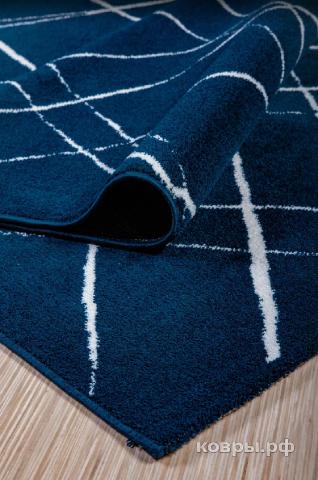 ковер Devos Caby Ambiance 81253 Navy-White — фото 2