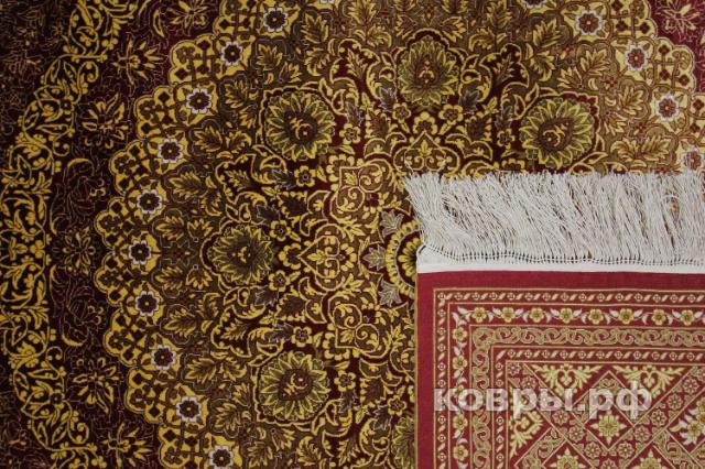 ковер ручной работы Шелковый Китайский ковер ручной работы 2.48x2.48 — фото 5