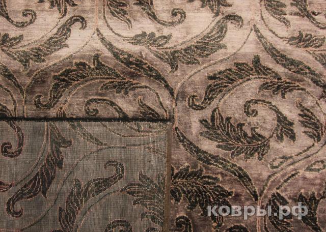 ковер ручной работы Индийский ковер ручной работы из шелка и шерсти Ganga (Ганга) 3x2.42 — фото 2