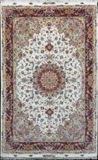 Иранский ковер ручной работы из шелка и шерсти Tabriz (Табриз) 3.1x2