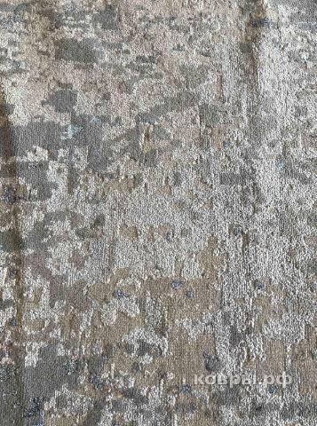 ковер ручной работы Индийский ковер ручной работы из шелка и шерсти 5.51x4.8 — фото 4