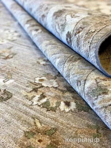 ковер ручной работы Шелковый Афганский ковер ручной работы Сhoubi (Чуби) 3.55x2.69 — фото 2