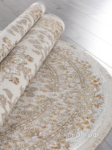 ковер Ковер KARDELEN MOSSO 27239 CREAM / BEIGE Овал — фото 3