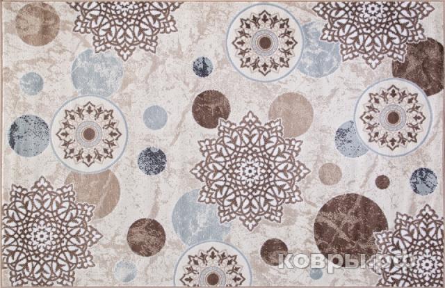 ковер Merinos Valencia Deluxe d309 CREAM-BROWN — фото 2