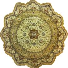 Индийский ковер ручной работы Агра 2.47x2.47м