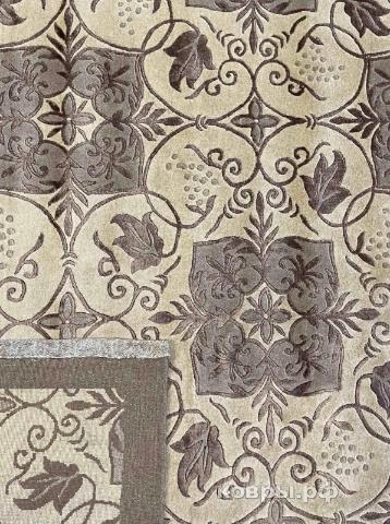 ковер ручной работы Китайский ковер ручной работы из шелка и шерсти 4.57x3.66 — фото 6