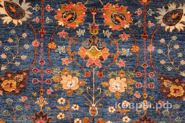 ковер ручной работы Шелковый Афганский ковер ручной работы Waziri (Вазири) 2.5x1.82 — фото 5