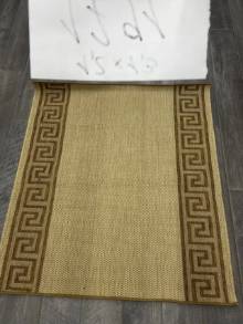 Коврик № 1791,бежевый,размер 1,2 на 1,3 метра